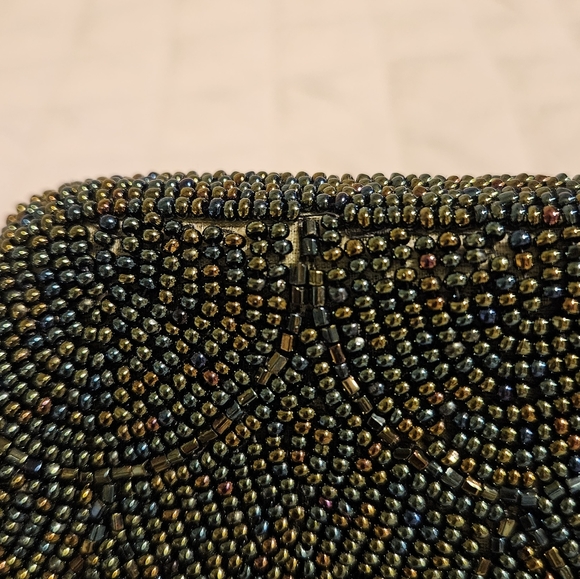 Mermaid Colors Beaded Clutch - Picture 10 of 16